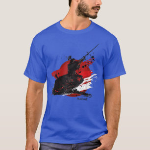 Japanese Samurai Warrior  Katana attack  T-Shirt