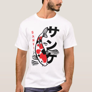 Japanese Sanke Carp T-Shirt