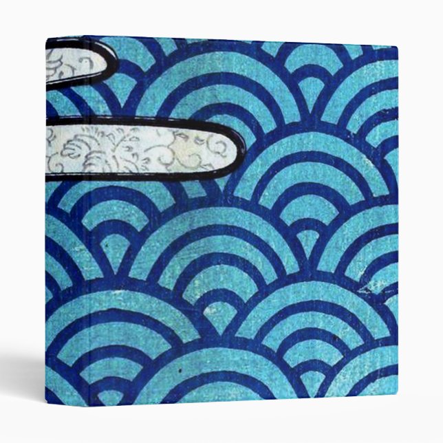Japanese Sea and Clouds Binder (Front/Spine)