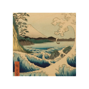 Japanese Sea of Satta Hiroshige Art