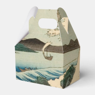 Japanese Sea of Satta Hiroshige Art Favor Boxes