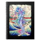 Japanese Seahorse Colorful Sea Horse Nature Art