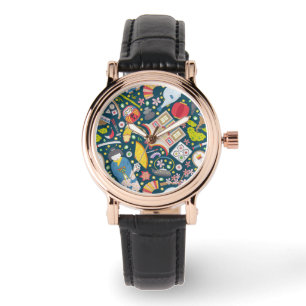Japanese Seamless Pattern Watch