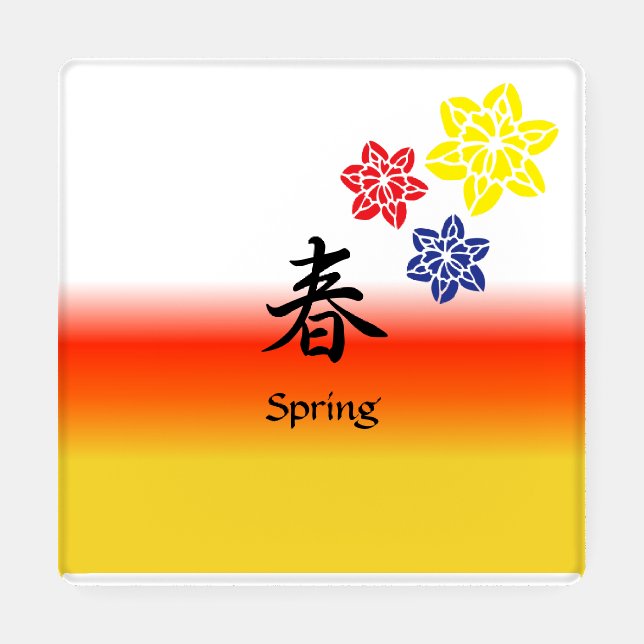 Japanese seasons Coaster Set (Single)