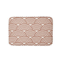 Japanese Seigaiha Wave Rust Terracotta