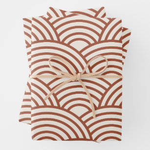 Japanese Paper Art Wrapping Paper Set, Zazzle