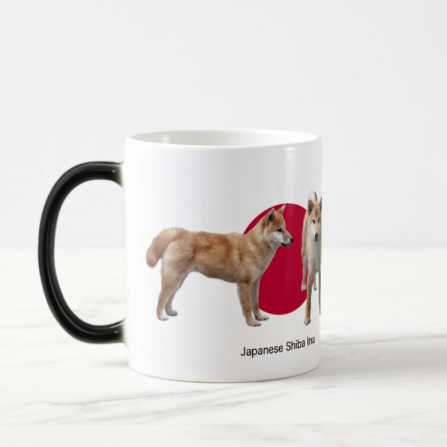 "Japanese Shiba Inu" Color Morph Mug (Left)