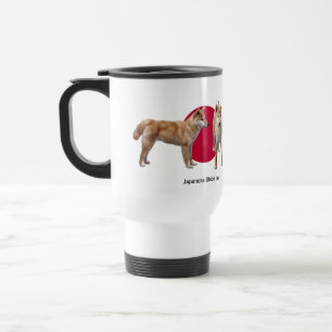 "Japanese Shiba Inu" Travel Mug