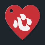Japanese Shin Kanji Kokoro Heart 心 Favor Tags<br><div class="desc">Japanese Shin Kanji Kokoro Heart 心

Globe Trotters specialises in idiosyncratic imagery from around the globe. Here you will find unique Greeting Cards,  Postcards,  Posters,  Mousepads and more.</div>