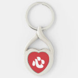 Japanese Shin Kanji Kokoro Heart 心 Keychain