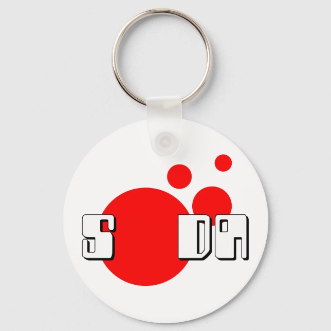 Japanese SODA Keychain (Front)