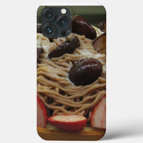 Japanese Spaghetti  Strawberry Cake iPhone 13 Pro Max Case