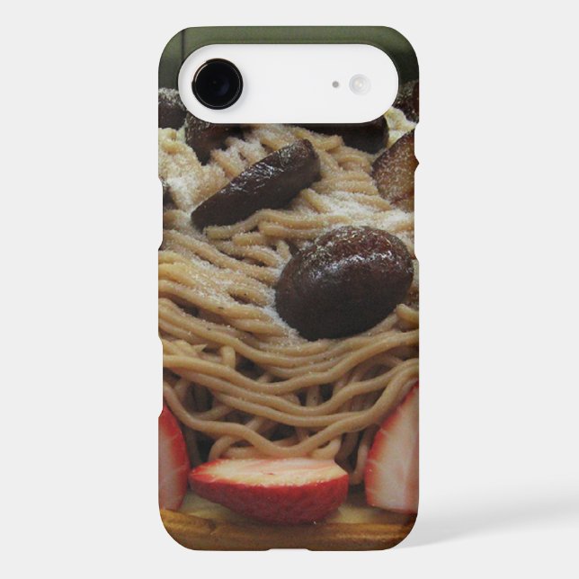 Japanese Spaghetti & Strawberry Cake Case-Mate iPhone Case (Back)