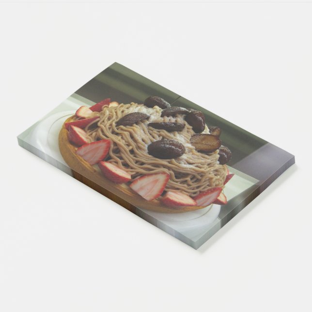 Japanese Spaghetti & Strawberry Cake Post-it Notes (Angled)