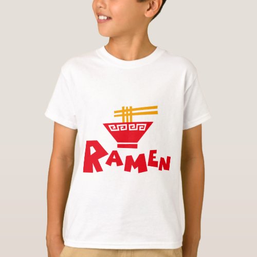 Japanese specialty Ramen Kids T_shirt