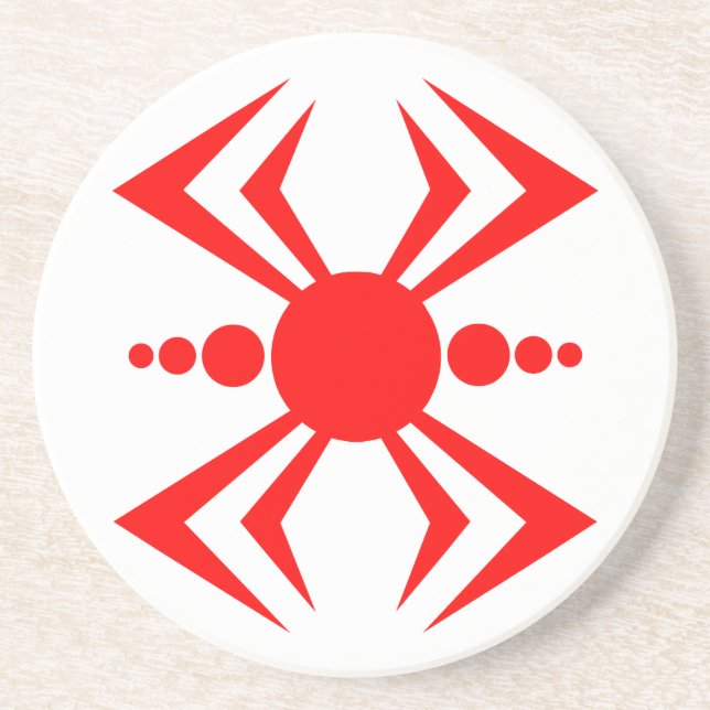 Japanese Spider Drink Coaster (Front)