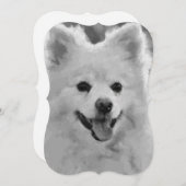 Japanese Spitz Dog (Front/Back)