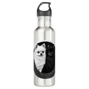 Japanese spitz dogs stainless steel water bottle