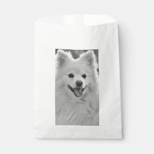 Japanese Spitz Favor Bag