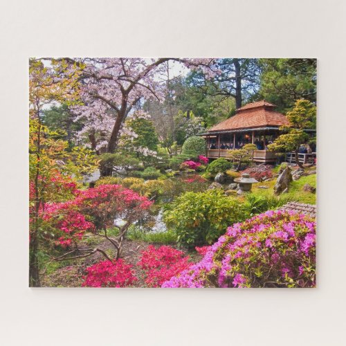 Japanese Spring Garden Jigsaw Puzzle