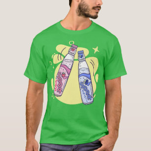 Japanese Strawberry Blueberry Soda Japan Kawaii  T-Shirt