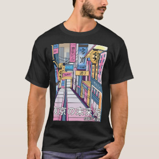 Japanese Street Cyberpunk Tokyo Streetwear Aesthet T-Shirt