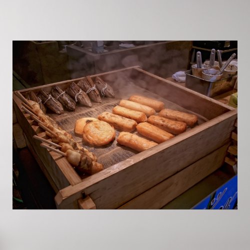 JAPANESE STREET FOOD POSTER