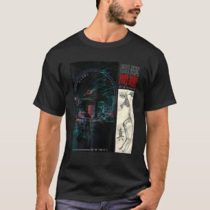 Japanese Streetwear Men Women Cyberpunk Aesthetic  T-Shirt