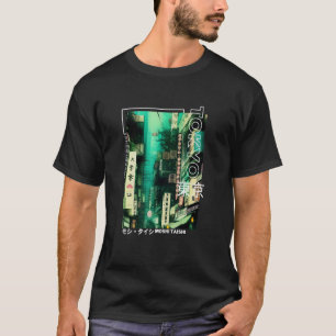 Japanese Streetwear Retro Vibes Aesthetic Tokyo Cy T-Shirt