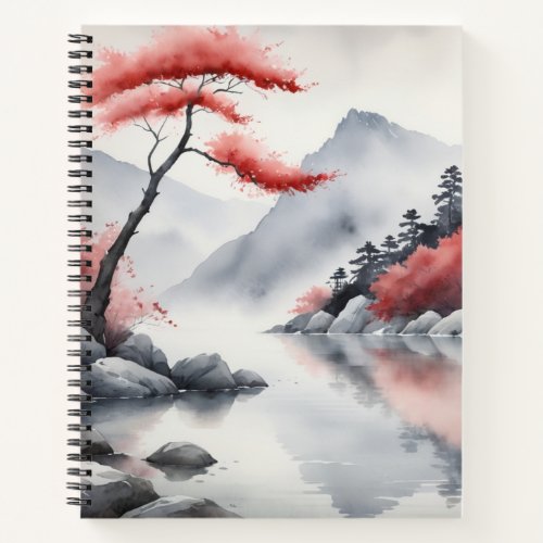 Japanese Style Aesthetic Notebook