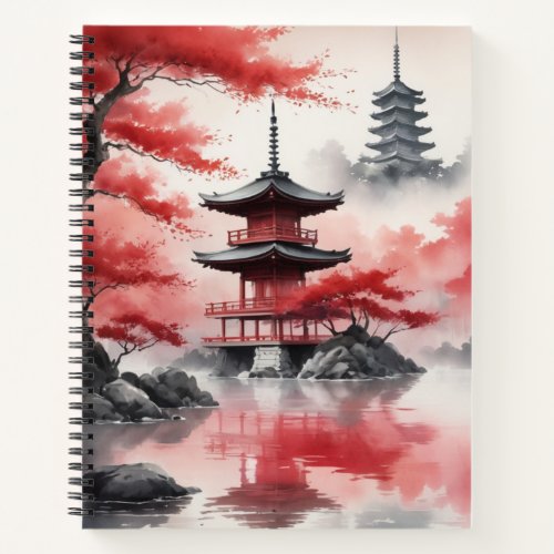 Japanese Style Aesthetic Notebook