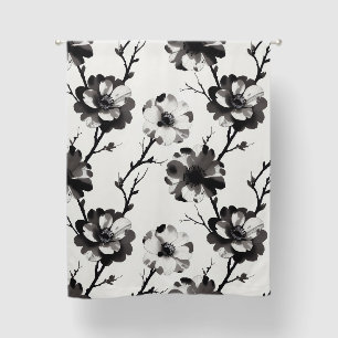 Japanese-style camellias blackout curtains