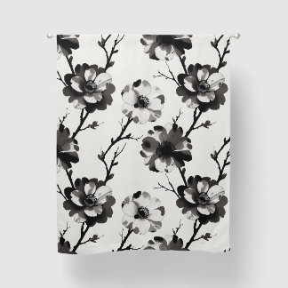 Japanese-style camellias blackout curtains