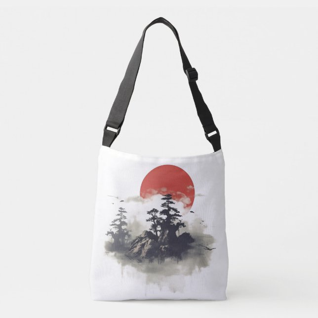 Japanese Style Collection Crossbody Bag (Front)
