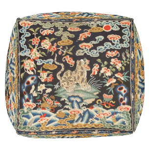 Japanese style design, Tiger Pouf