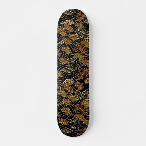 Japanese style Dragons Skateboard