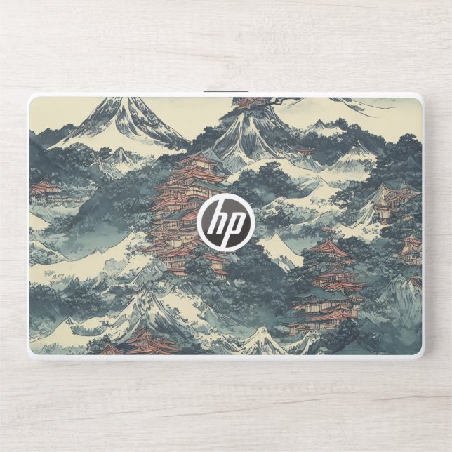 Japanese style HP laptop skin (Front)