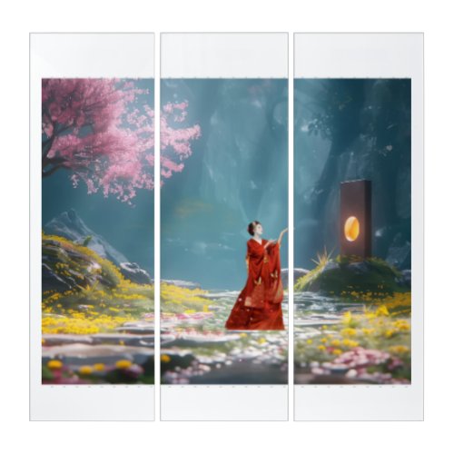 Japanese Style Landscape Wall Art Sets