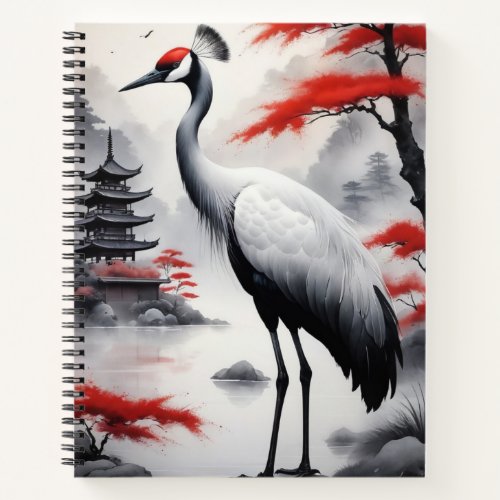 Japanese Style nature Aesthetic Notebook