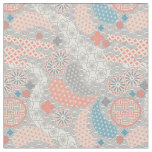 Japanese style pattern. Illustration. Fabric