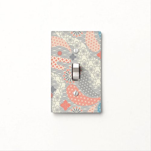 Japanese style pattern Illustration Light Switch Cover