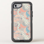 Japanese style pattern. Illustration. OtterBox Defender iPhone SE/8/7 Case