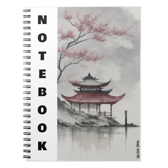 Japanese style Spiral Photo Notebook (Front)
