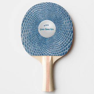 Japanese Style Table Tennis, Personalized Name Ping Pong Paddle