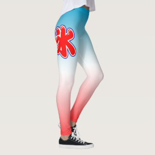 Japanese Summer Shaved Ice Leggings