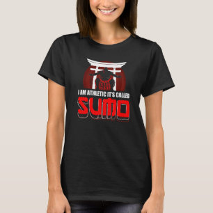 Japanese Sumo Wrestler Athletic In Mawashi Torii T-Shirt
