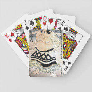 Japanese sumo-wrestler Playing Cards