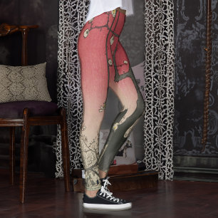 Japanese sunrise sunset plum estate trees leggings