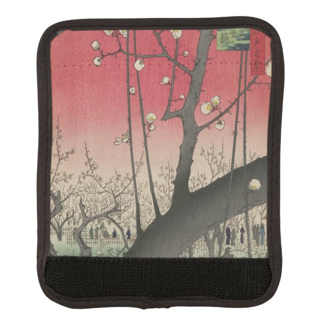 Japanese sunrise sunset plum estate trees luggage handle wrap (Front)