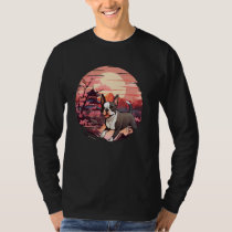 Japanese Sunset Boston Terrier T-Shirt